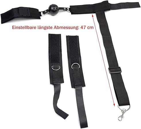 Kit BDSM menottes et gag