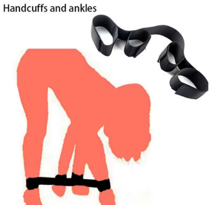 Sangles chevilles et Poignés BDSM