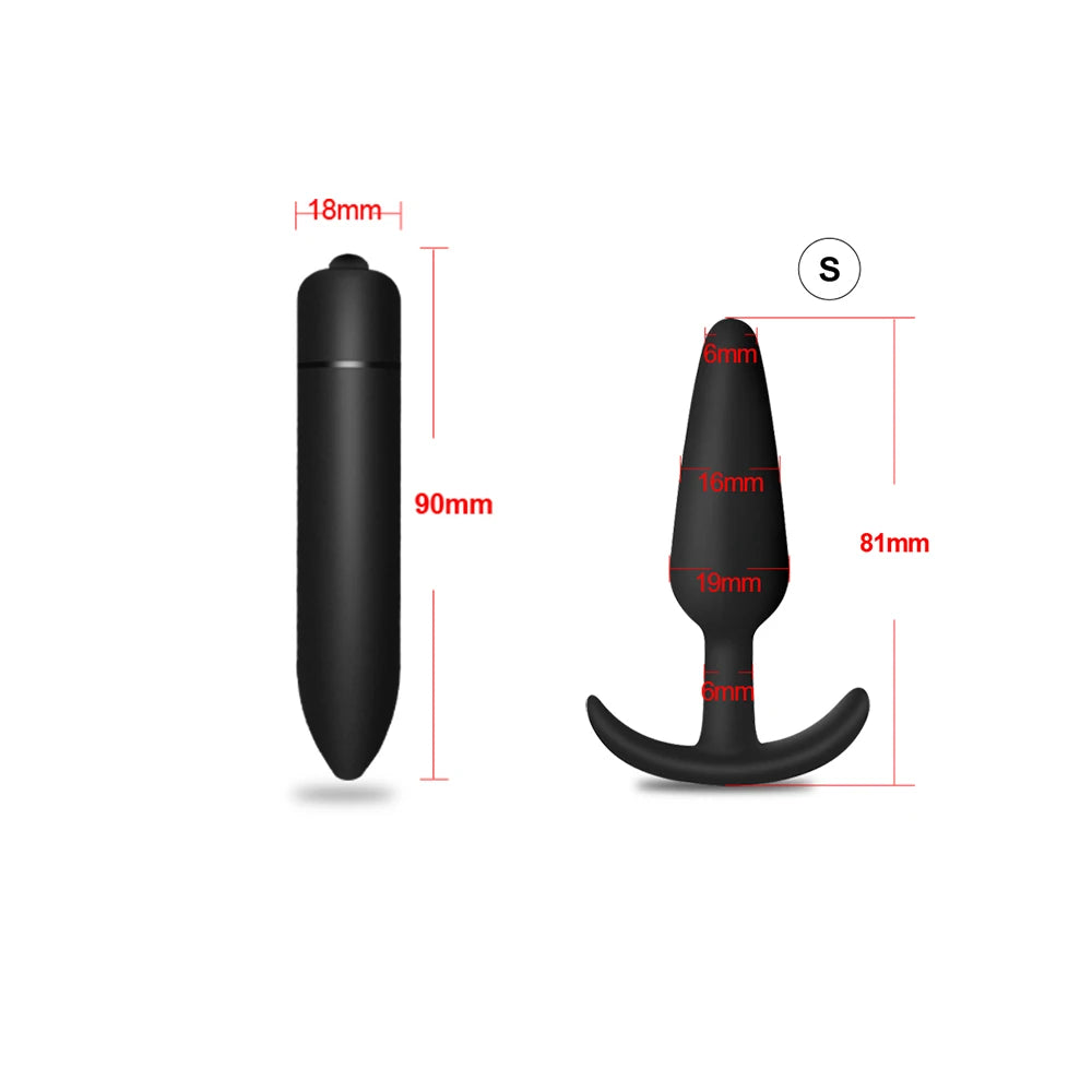 plugs anal silicone