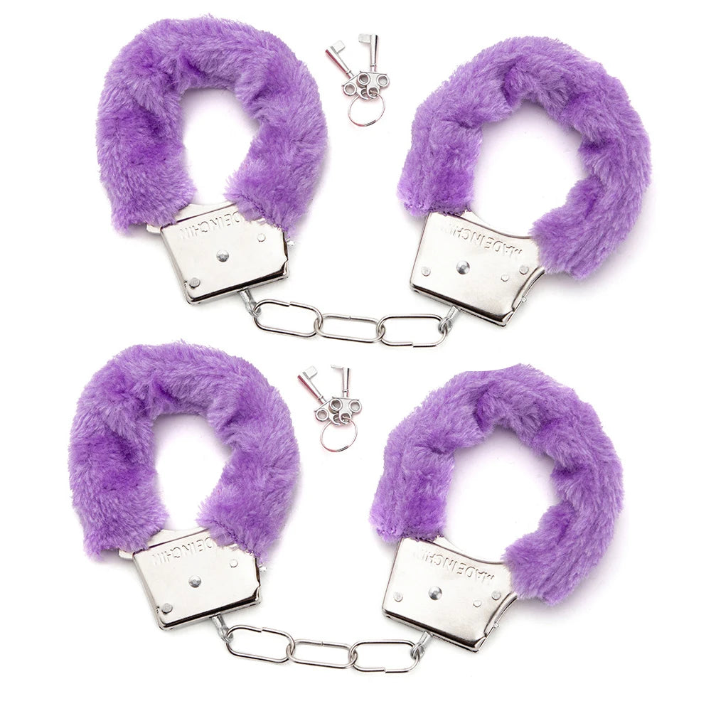 Menottes BDSM - Accessoires bondage et jeux érotiques pour couples