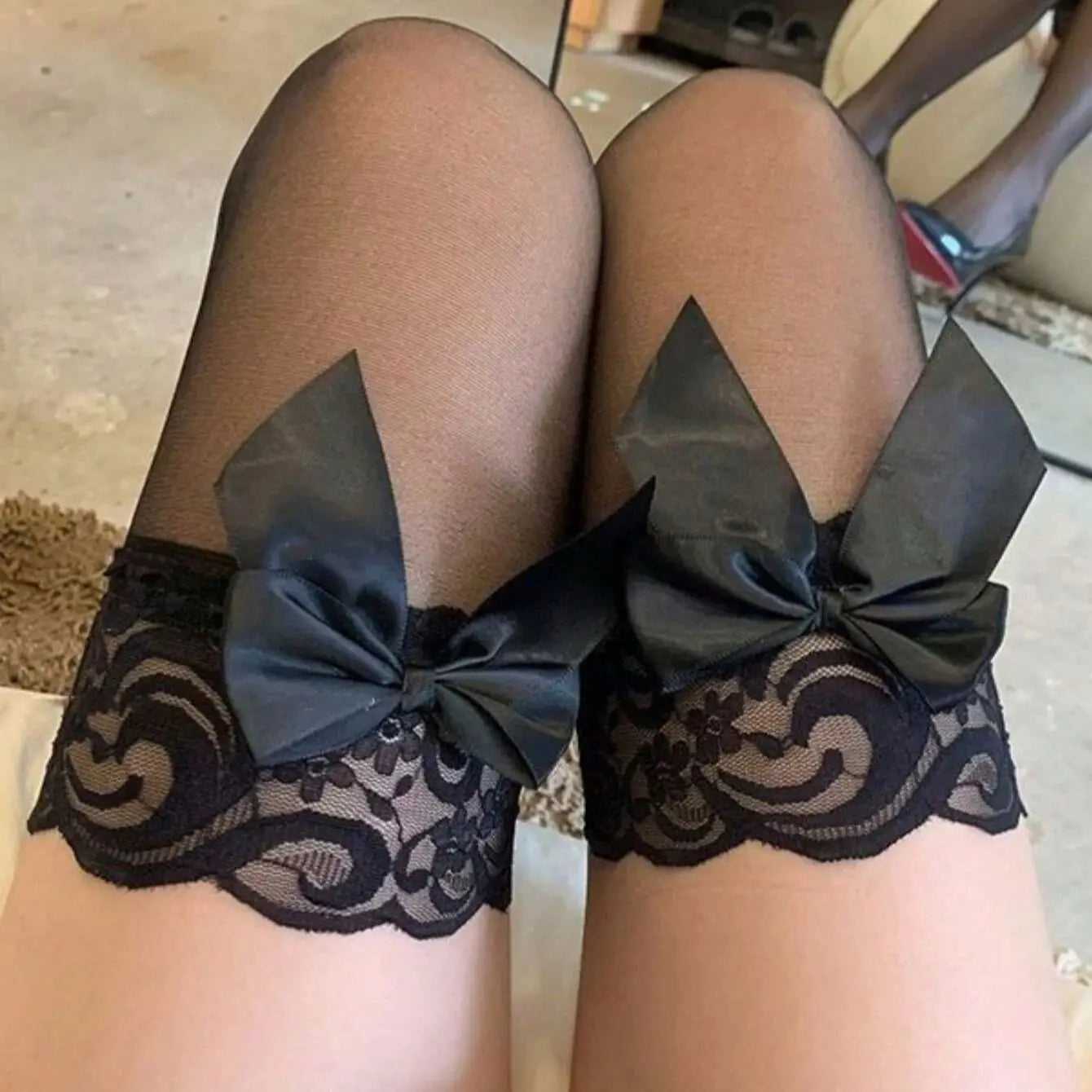 Chaussettes longues sexy
