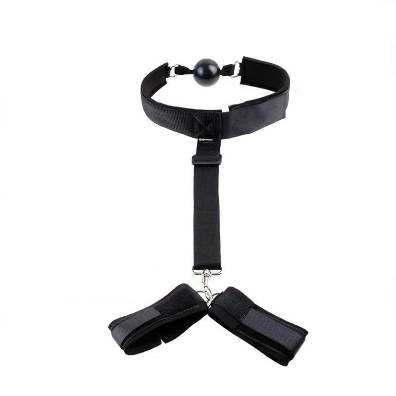 Kit BDSM menottes et gag
