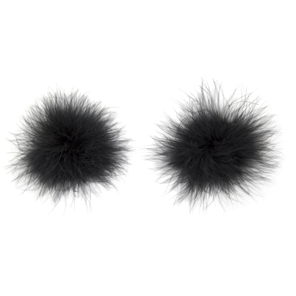Cache-tétons sexy en peluche