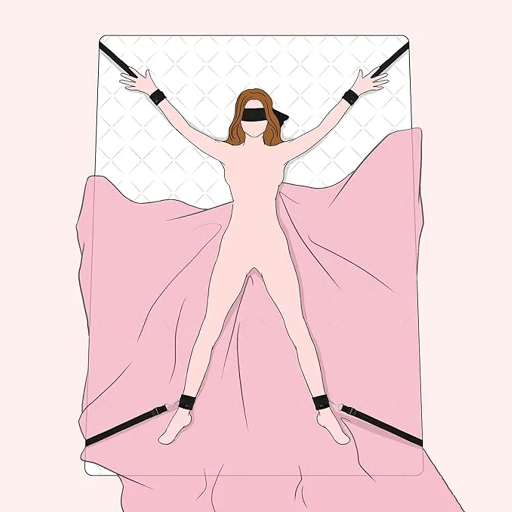 Kit harnais BDSM pour couples