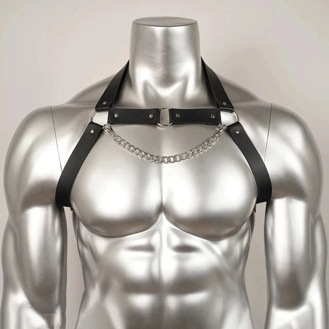 Harnais BDSM en cuir pour hommes