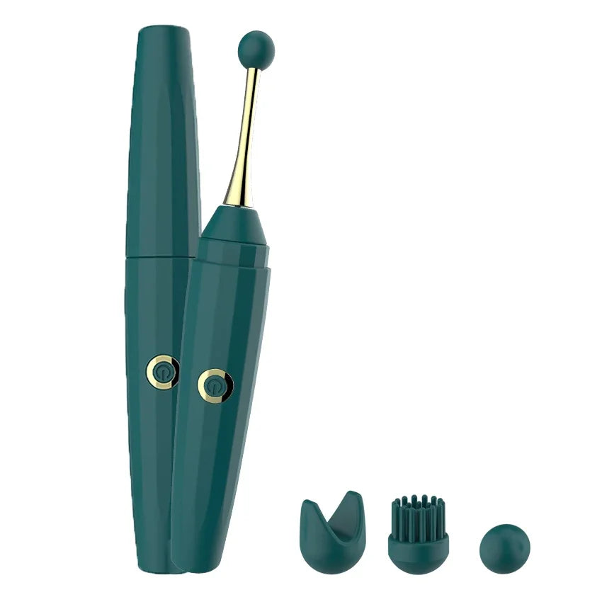 Vibromasseur Ergonomique avec 3 Têtes Interchangeables