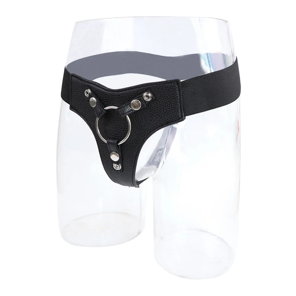 Ceinture harnais avec plug anal