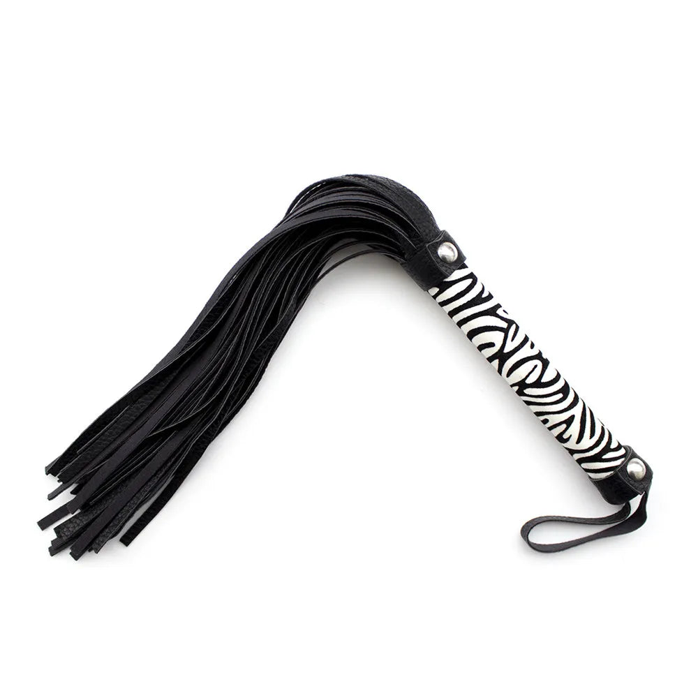 Fouet BDSM en cuir