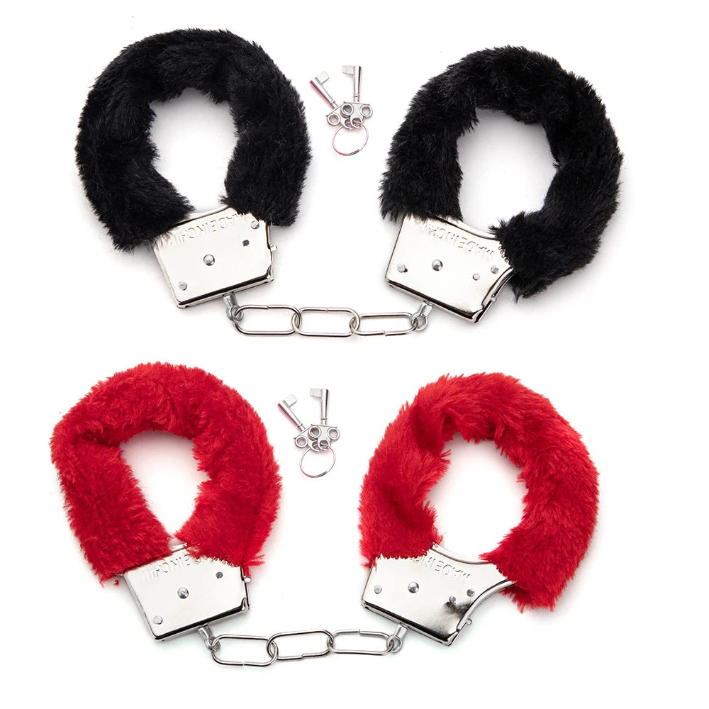 Menottes BDSM - Accessoires bondage et jeux érotiques pour couples