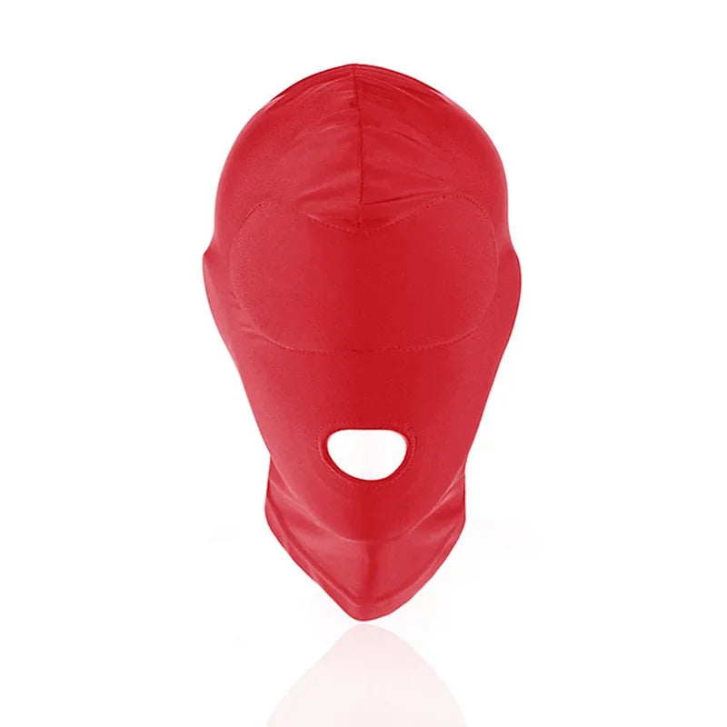 Cagoule BDSM Rouge Intime