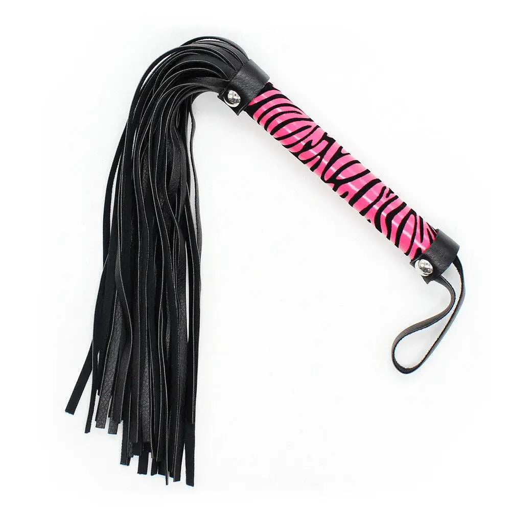 Fouet BDSM en cuir