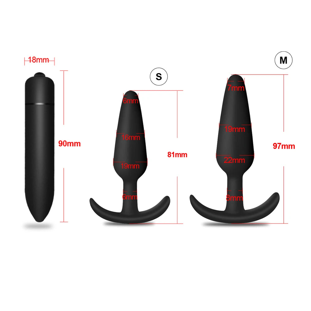 plugs anal silicone