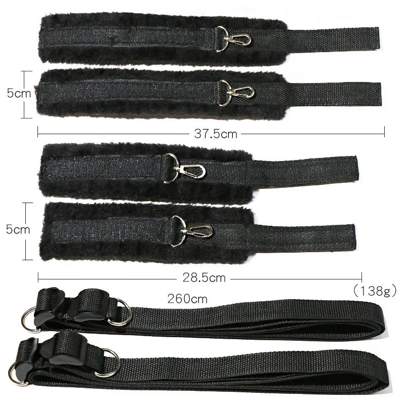 Kit harnais BDSM pour couples