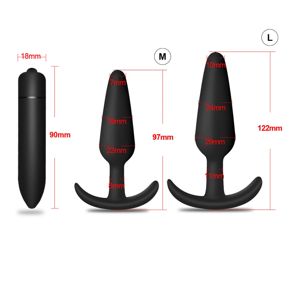 plugs anal silicone