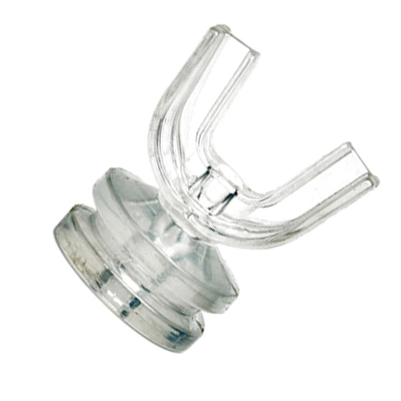 Gag bouche ouverte pour couples – Anneau oral BDSM en caoutchouc et cuir