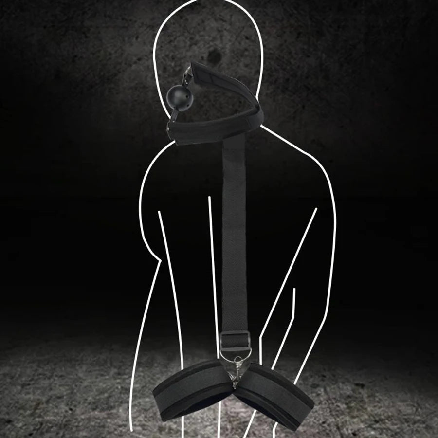 Kit BDSM menottes et gag