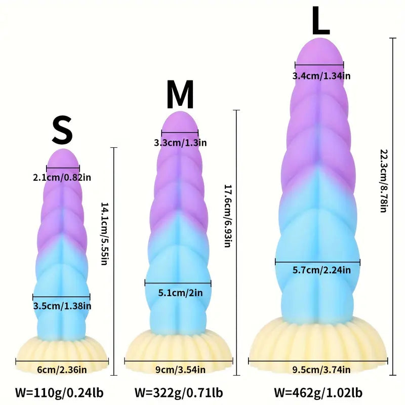 Dildo Twist en Silicone
